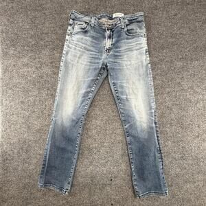 AG Adriano Goldschmied Jeans Mens 33R (Actual 32x28) Everett Slim Straight